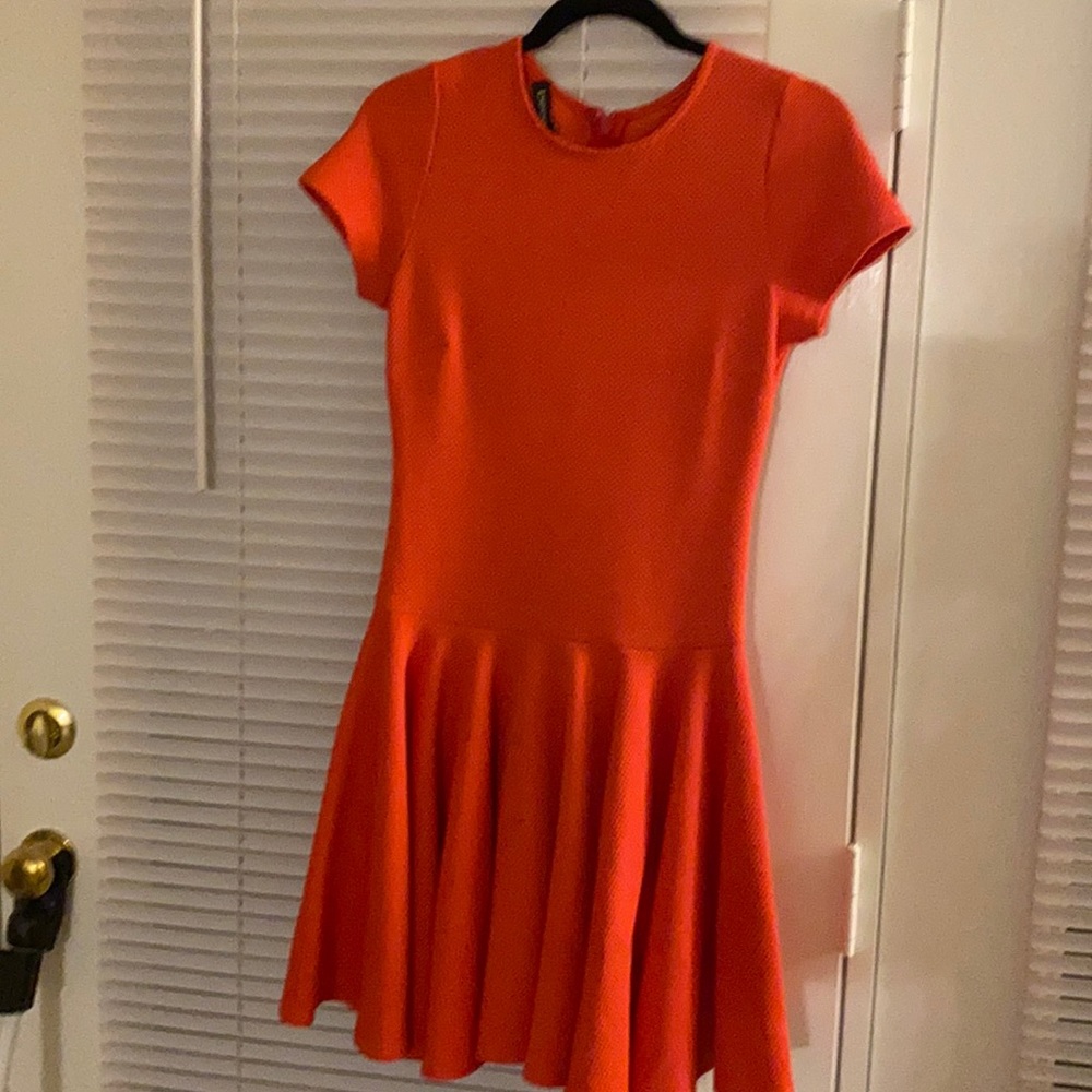 Orange/pink cocktail dress!
